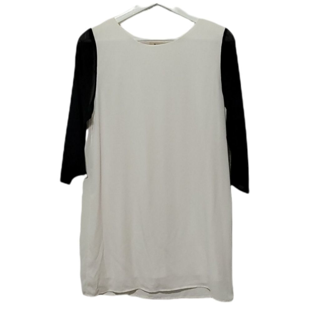 Anthropologie/Everly Colorblock Long Sleeve Dress